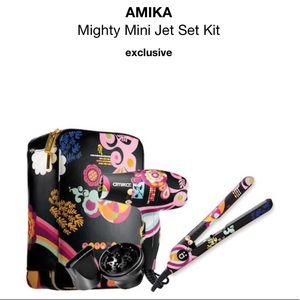 *NWOT* Amika Mini Flat Iron & Mini Blow Dryer